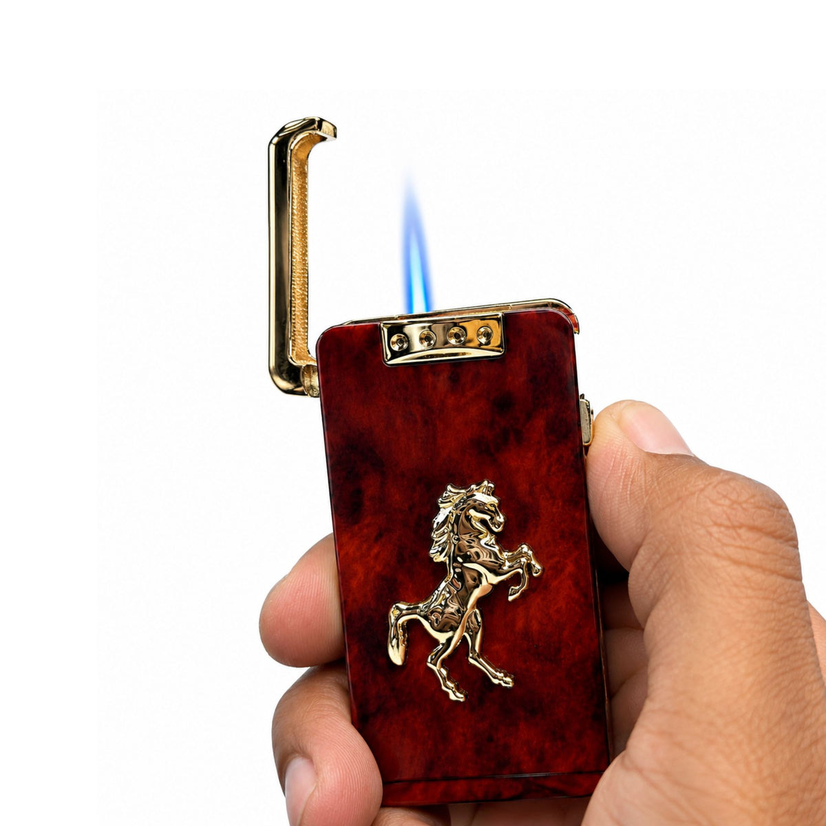Antique Lighter With Jet Flame 