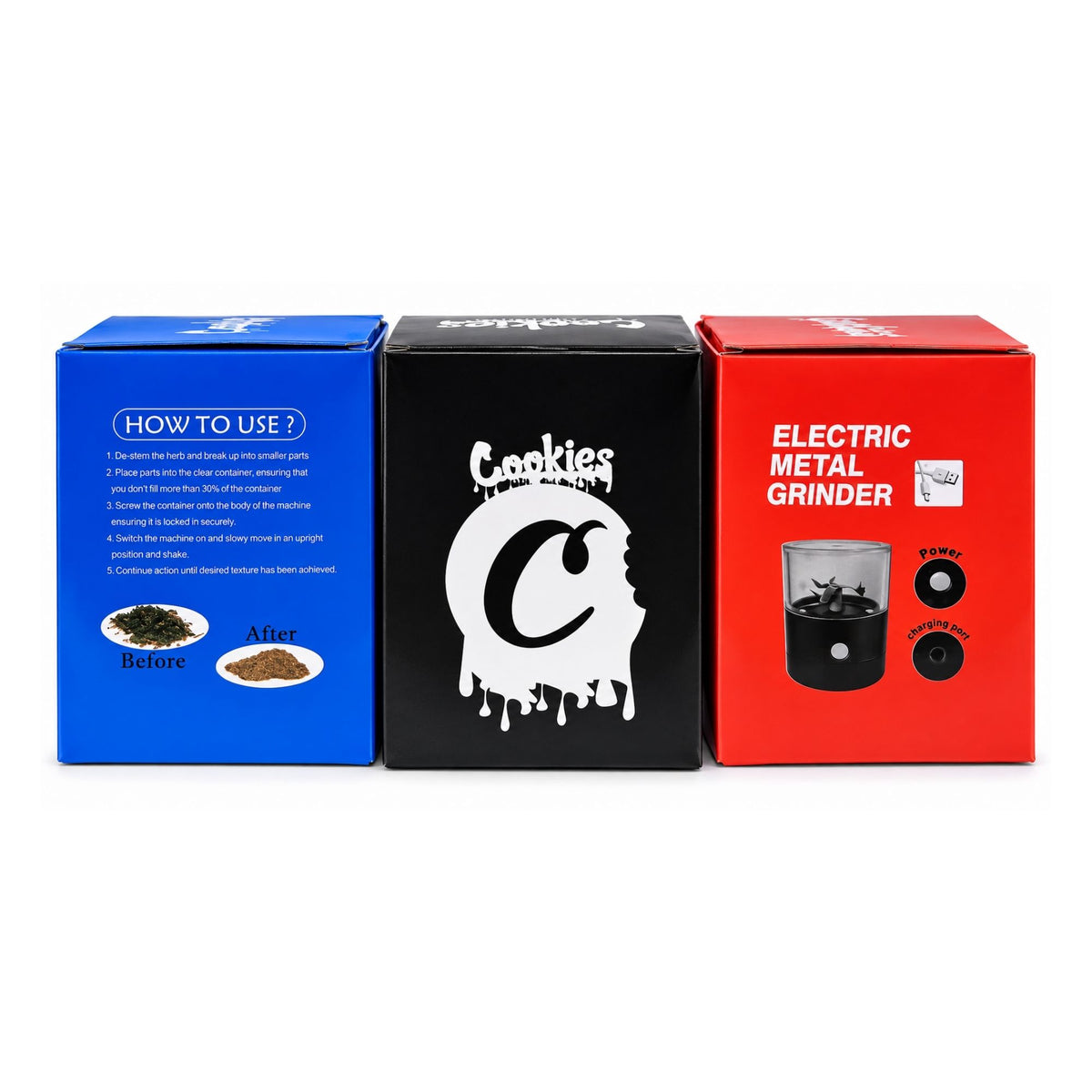 Cookies Herb Electric Crusher 