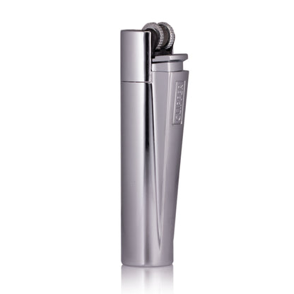 CLIPPER Metallic Silver Lighter