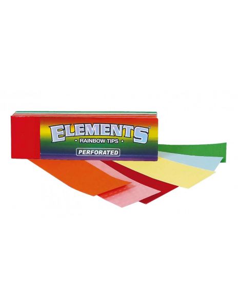 Elements Rainbow Perforated Tips