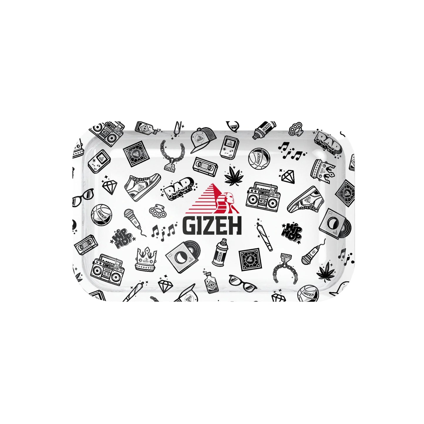 GIZEH Comic Rolling Tray - Small