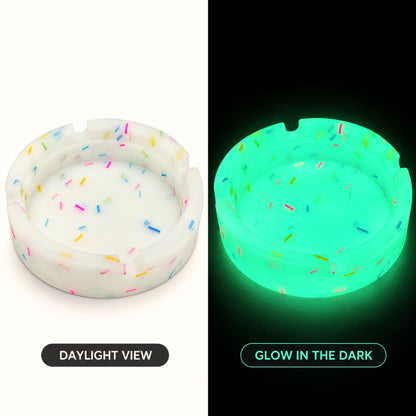 Glow In The Dark Silicone Ashtray