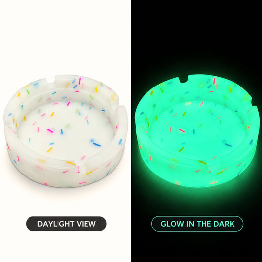 Glow In The Dark Silicone Ashtray