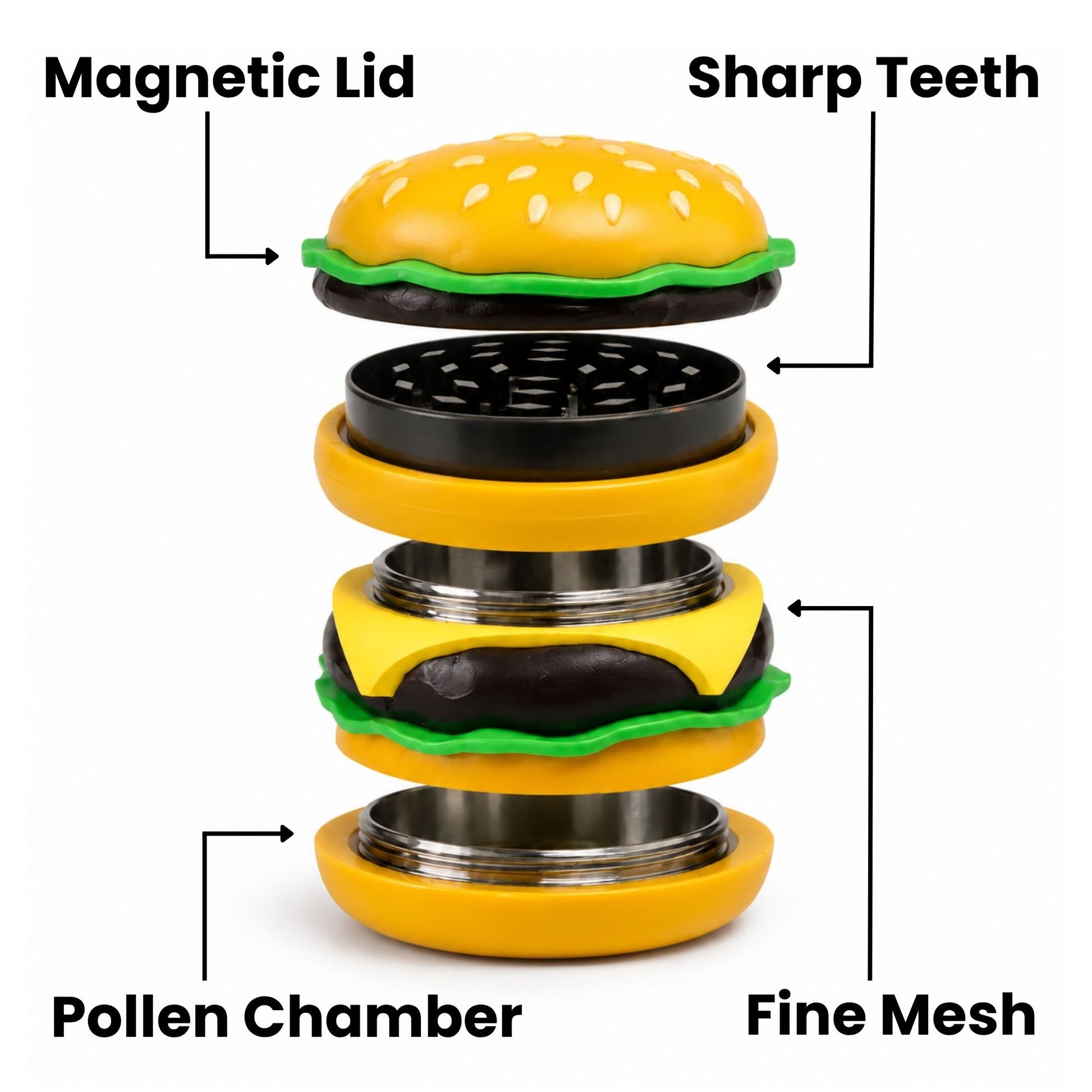 HamBurger Crusher For Herbs 