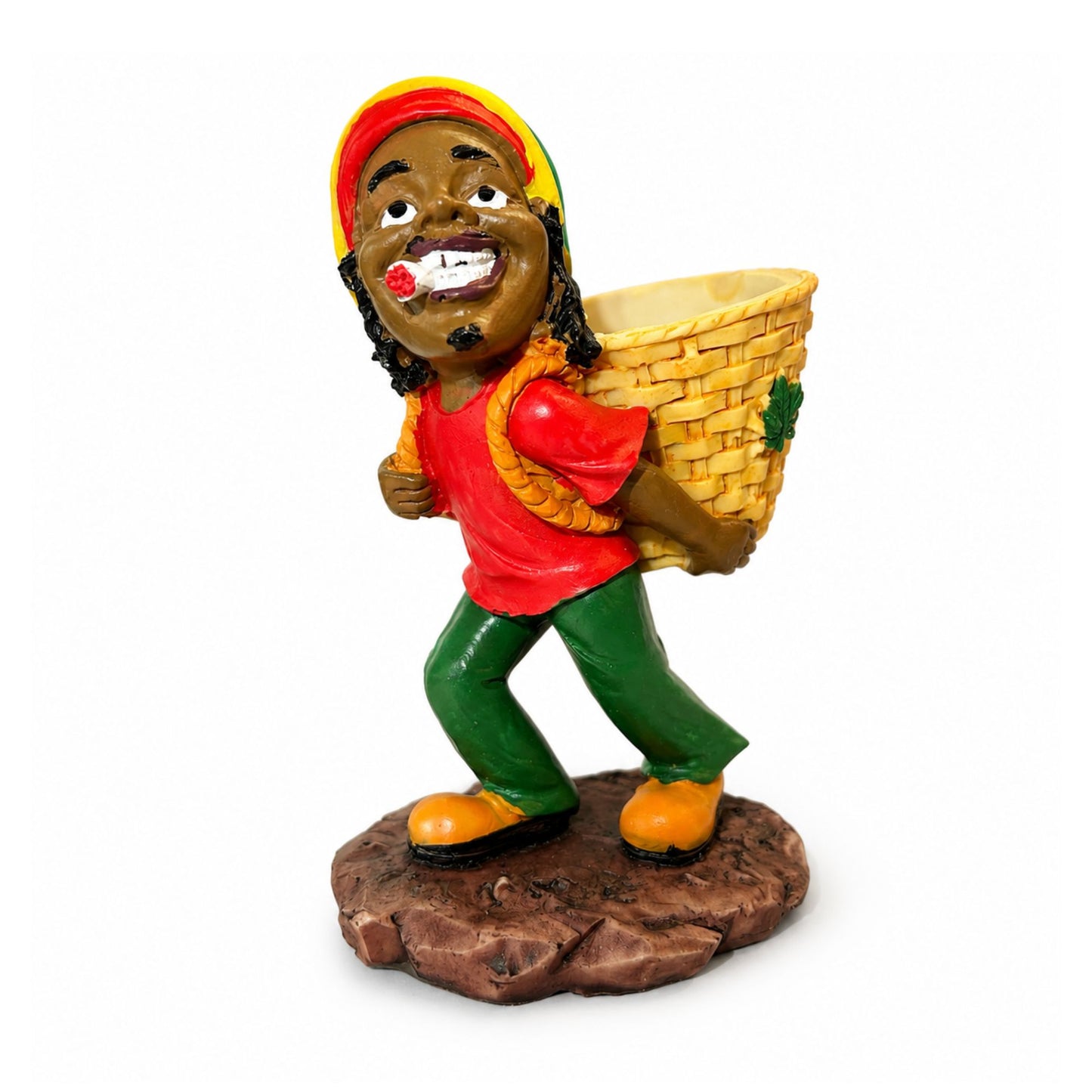 Jamaican figurine Resin Ashtray