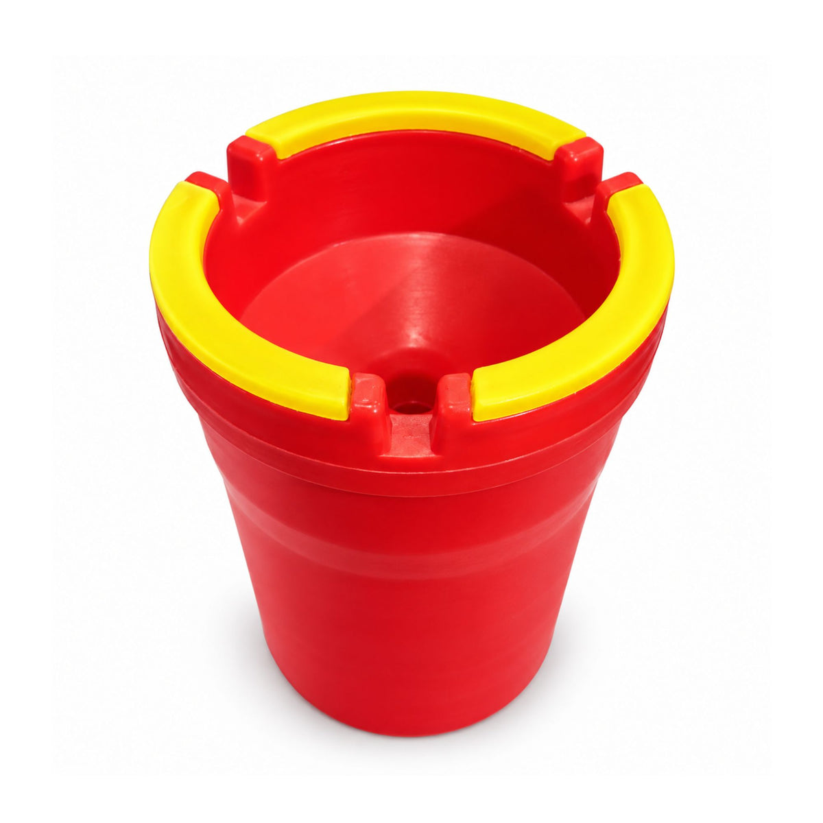 Jumbo Butt Plastic Bucket Ashtray- Red
