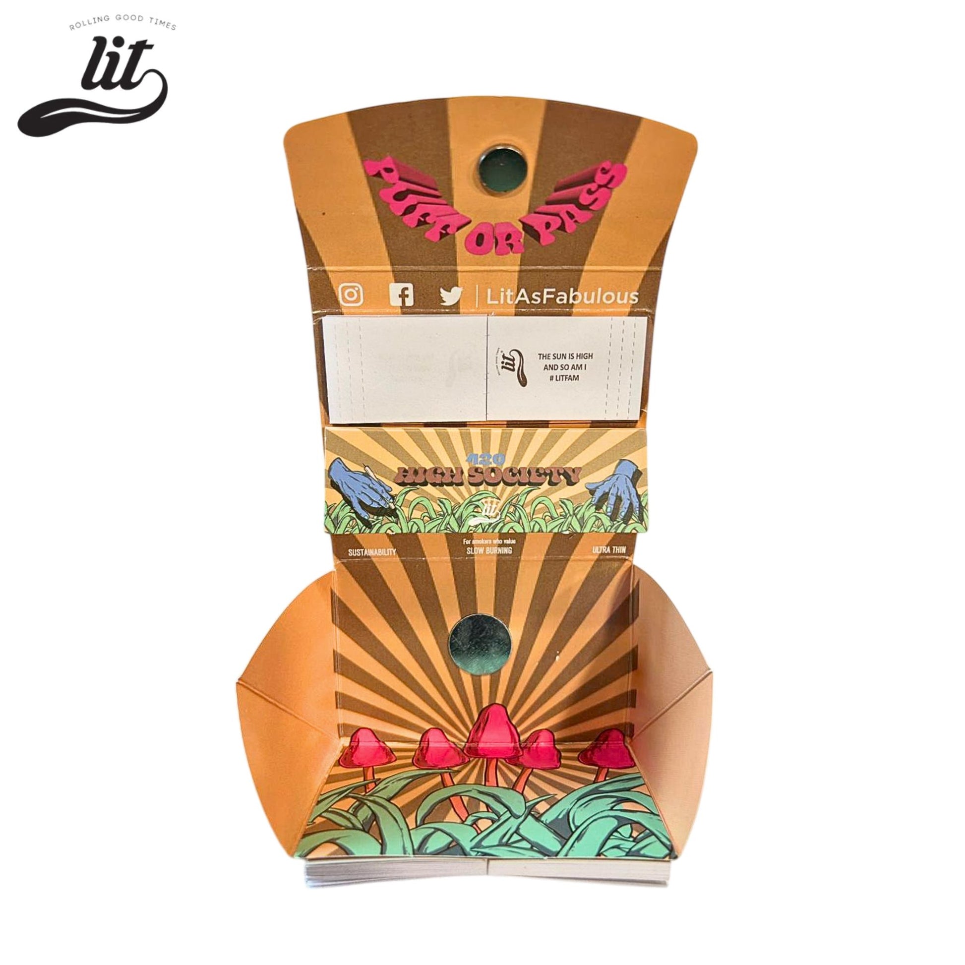 Lit 420  Rolling Paper Kit 