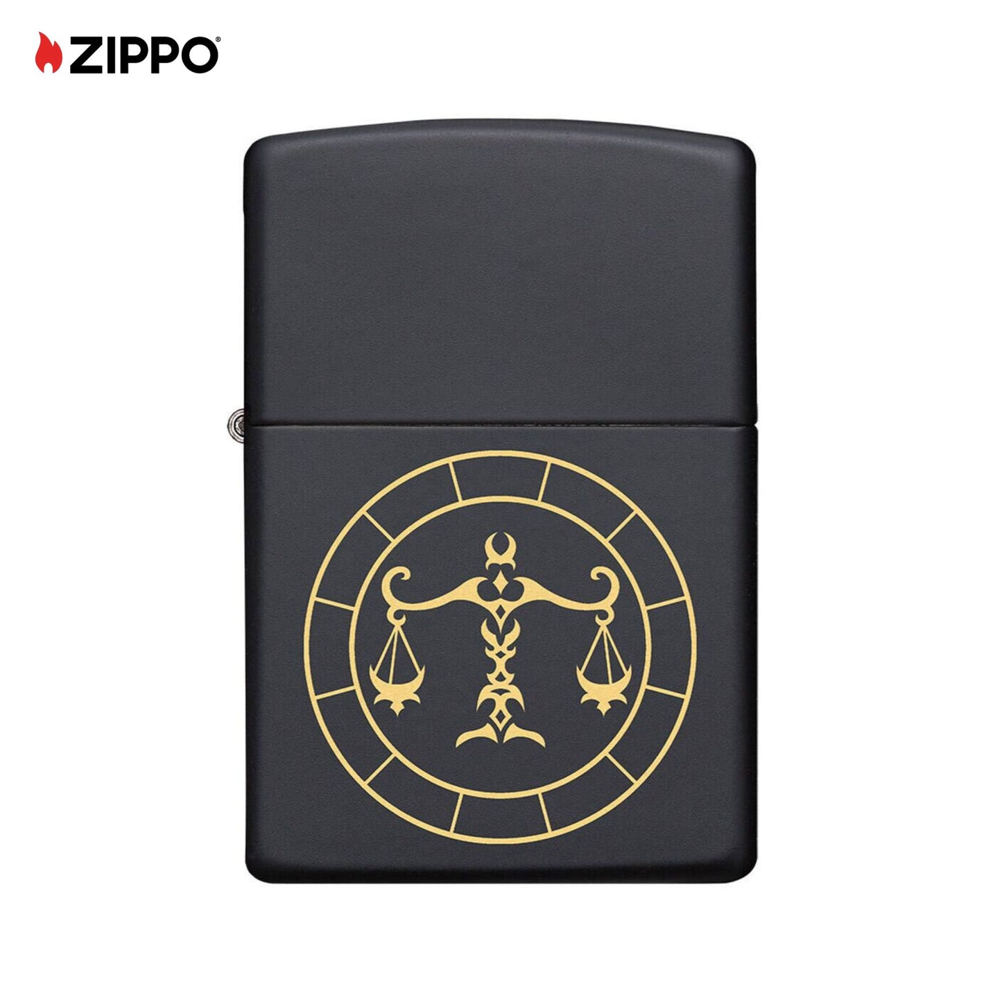 Libra Zodiac Sign Zippo Lighter 