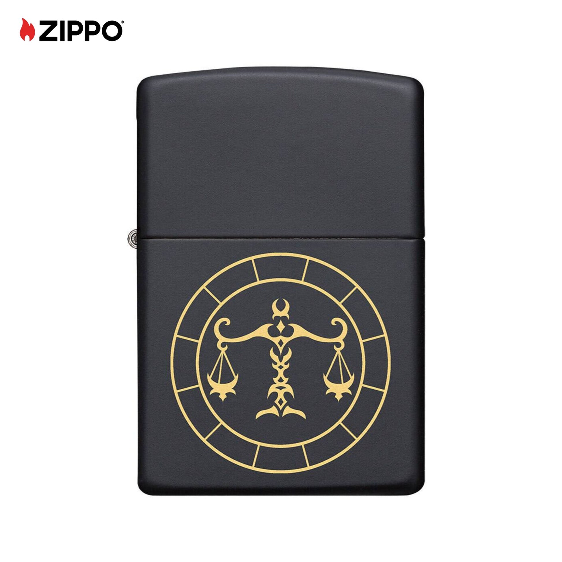 Libra Zodiac Sign Zippo Lighter 