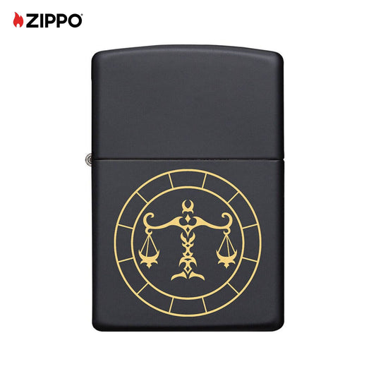 Libra Zodiac Sign Zippo Lighter 