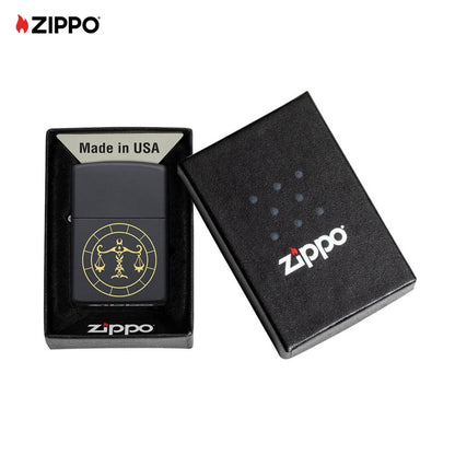 Libra Zodiac Zippo Lighter  Box
