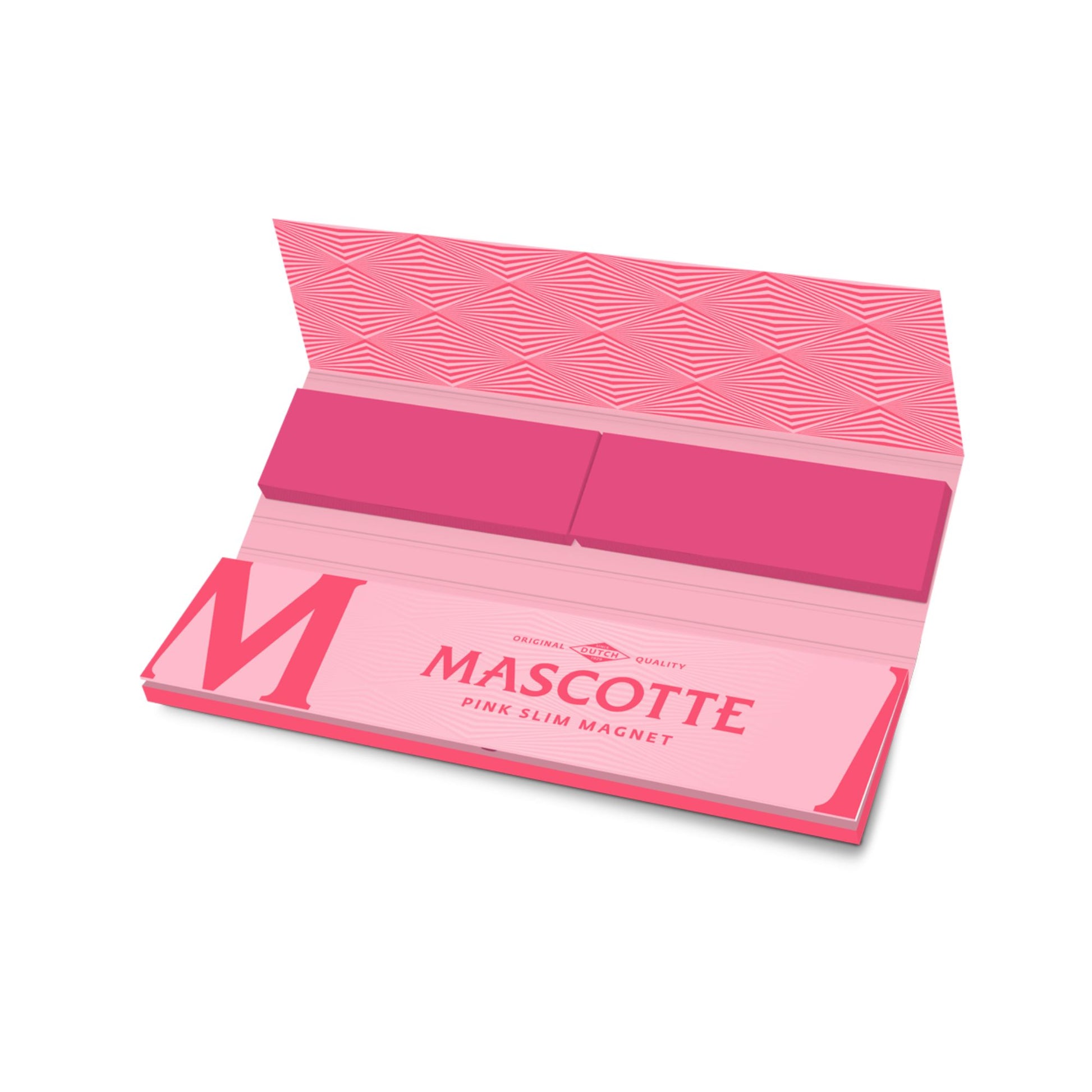 Mascotte Pink Combi Pack Rolling Papers with Tips Open Pack