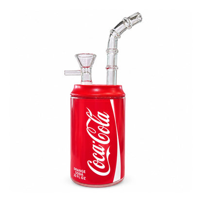 Mini Soda Can Glass Water Pipe Bong