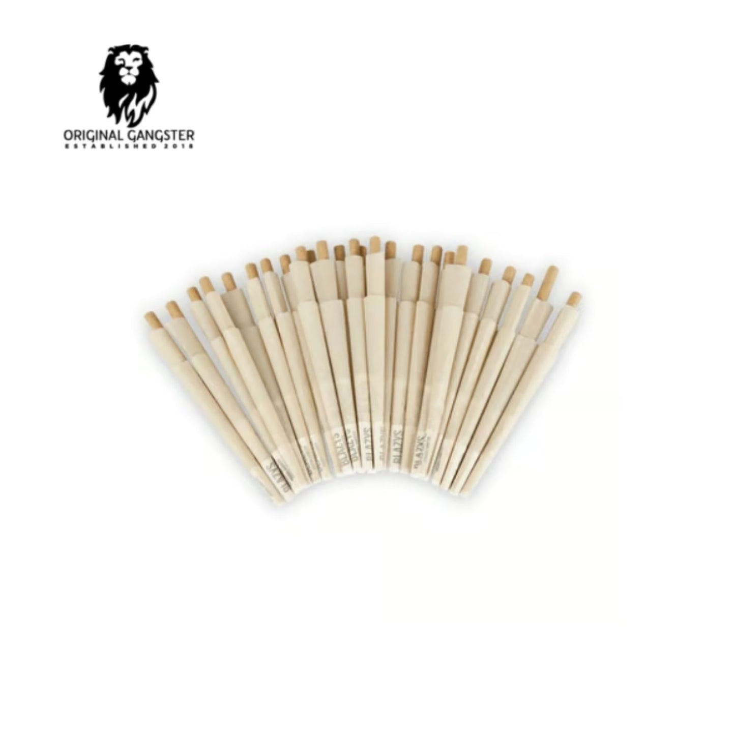 ORIGINAL GANGSTER Blazys Pre-Rolled Cones - Jar of 50
