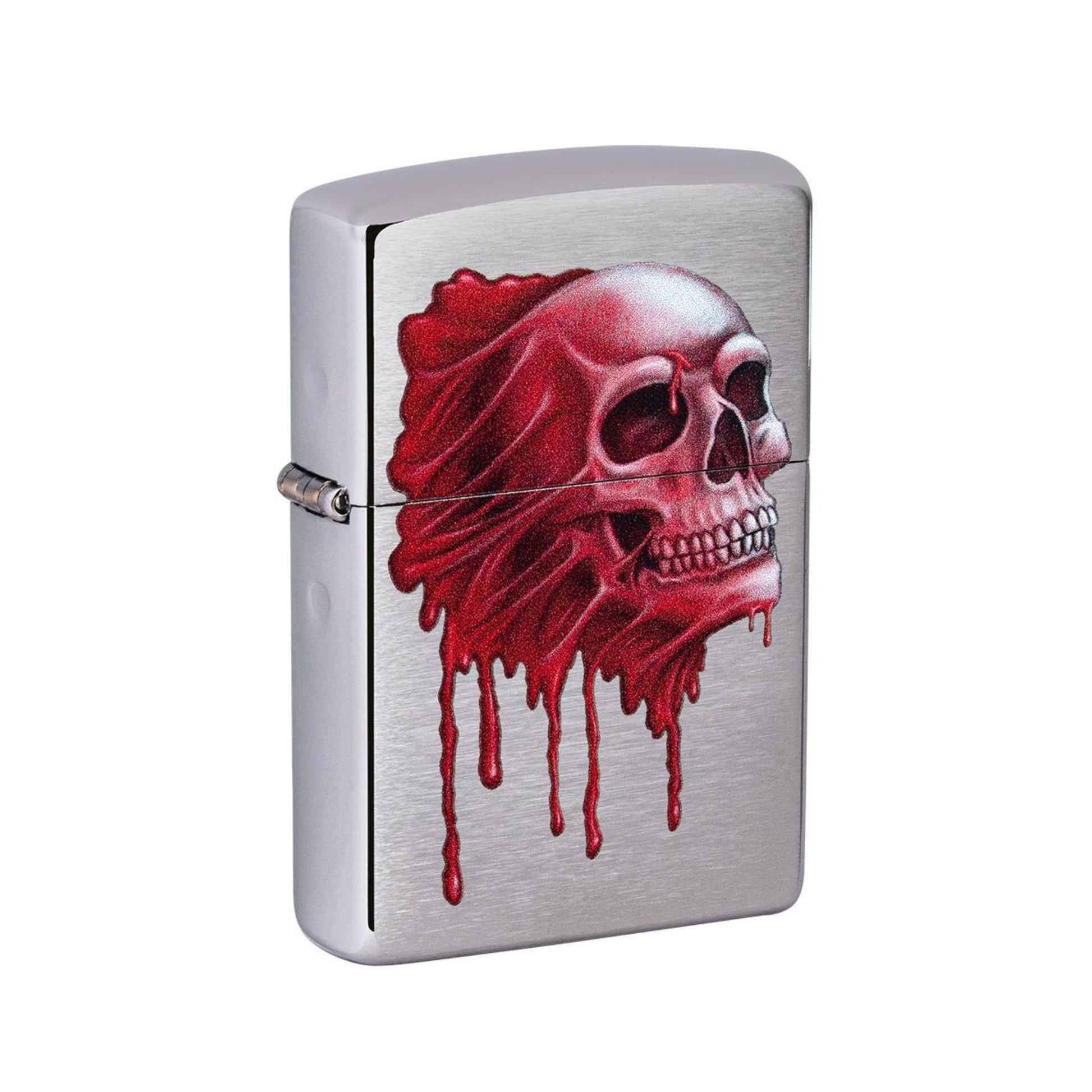 ORIGINAL ZIPPO BLOODY SKULL POCKET LIGHTER