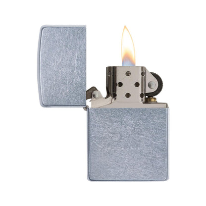 ZIPPO Regular Street Chrome Windproof Lighter