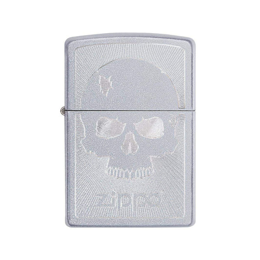 ZIPPO Skull With Lines Windproof Lighter