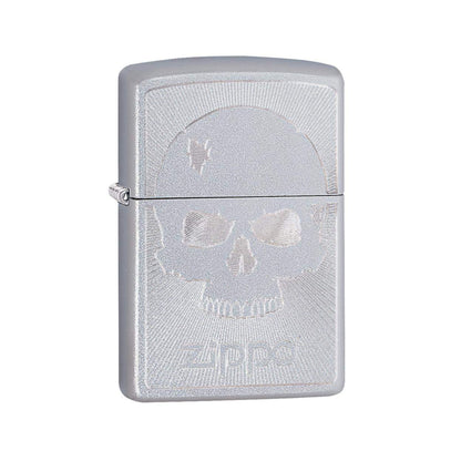 ZIPPO Skull With Lines Windproof Lighter