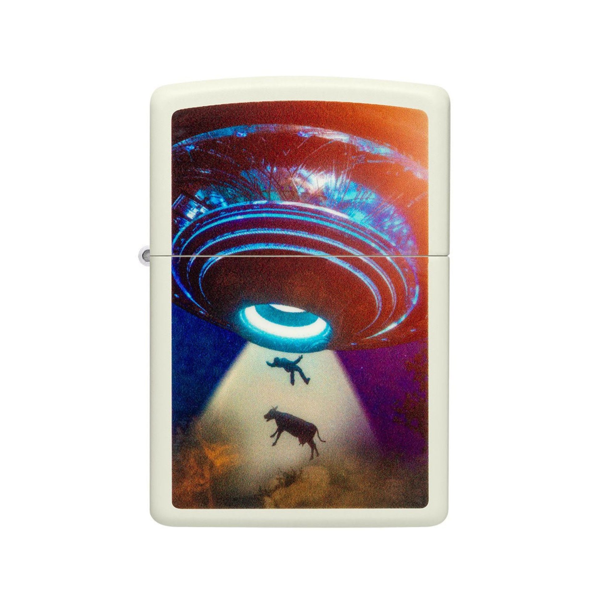 Original ZIPPO UFO Design Glow in the Dark Windproof Lighter 