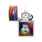 Original ZIPPO UFO Design Glow in the Dark Windproof Lighter 