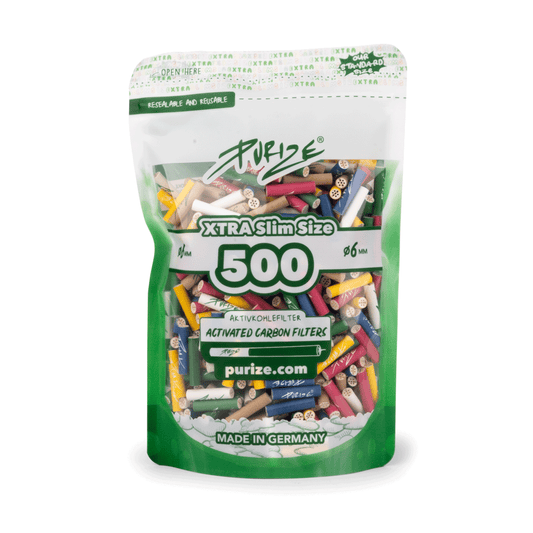 PURIZE® XTRA Slim 6mm Filters - Pack of 500