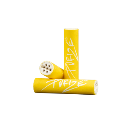 PURIZE Yellow Xtra Slim 6mm Filters Pack of 250 Open Filters