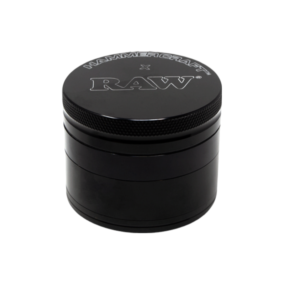 Hammercraft x RAW 4-Piece Grinders - Red