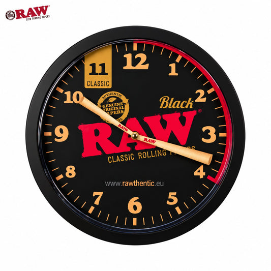 Raw Hidden Secret Stash Wall Clock