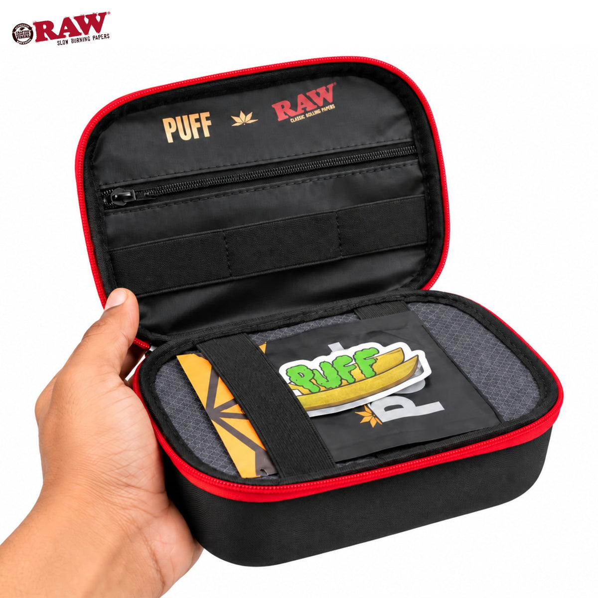 Storage Case With Zipper Lid