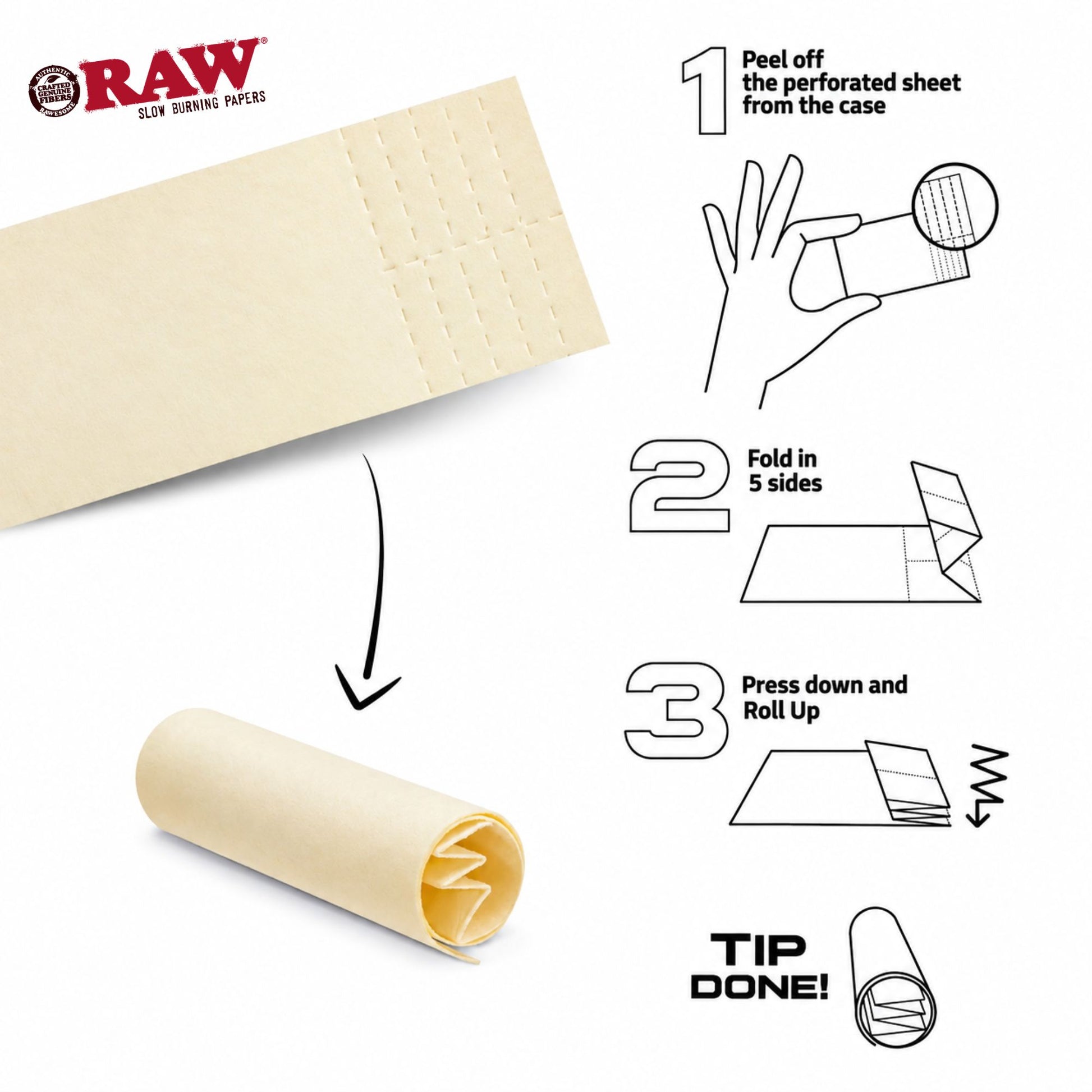 RAW WIDE ROACH