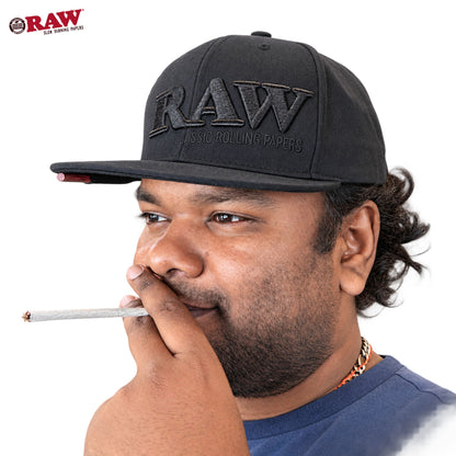 Raw Black Poker Hat