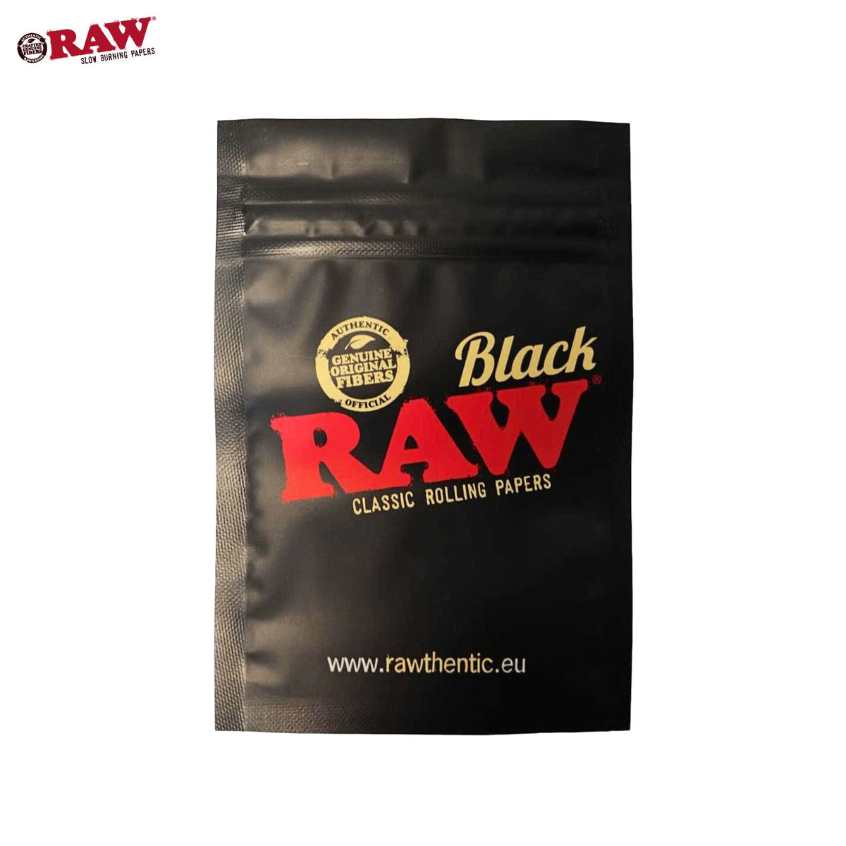 Raw ZipLock Pouch