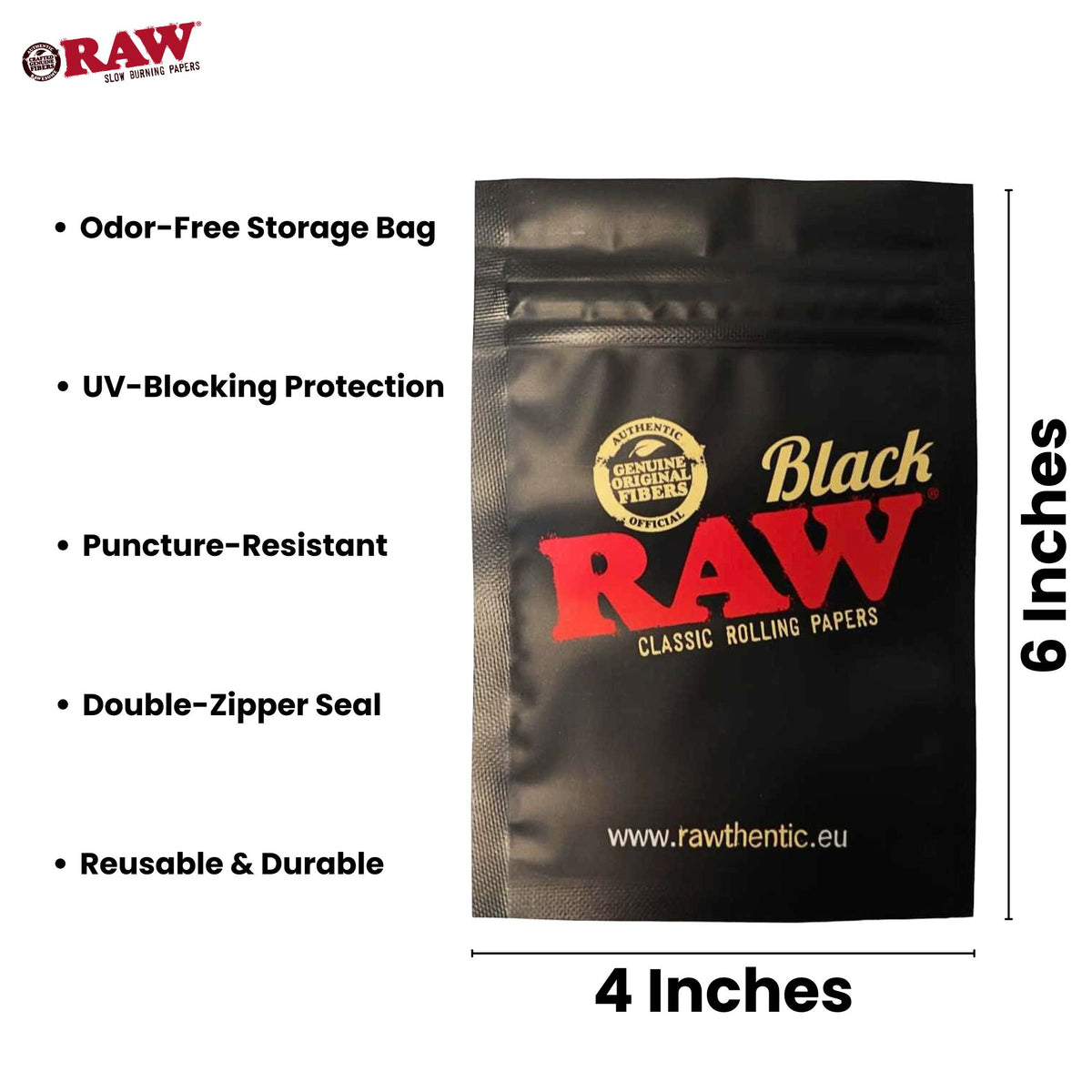 Double Zipper Plastic Pouch
