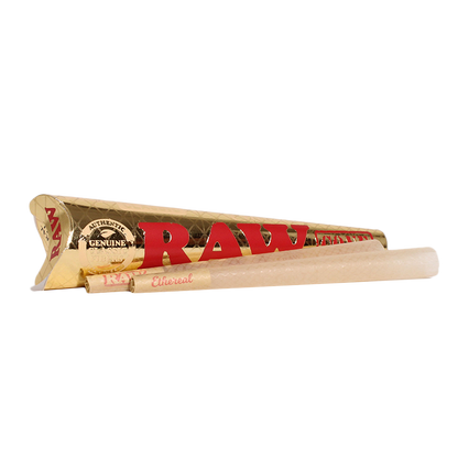 RAW Ethereal Pre-rolled Cones – King Size | Ultra-Thin Pre-Rolled Cones Online