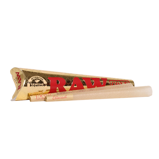 RAW Ethereal Pre-rolled Cones – King Size | Ultra-Thin Pre-Rolled Cones Online