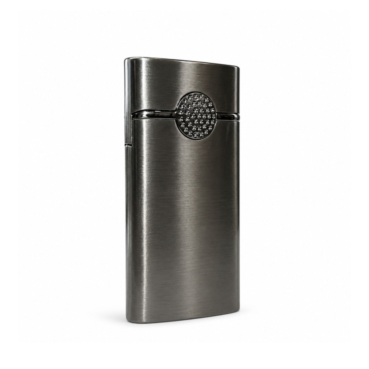 Sleek Jet Pink Flame Lighter- Black Ice