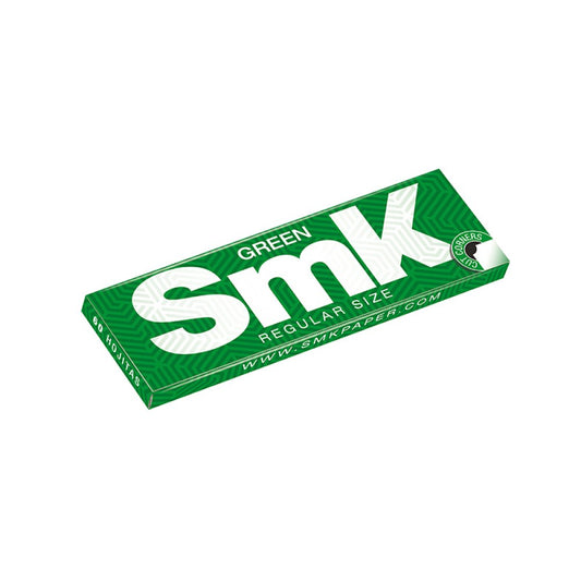 SMK Regular Green Cut Corner Cigarette Papers Pack