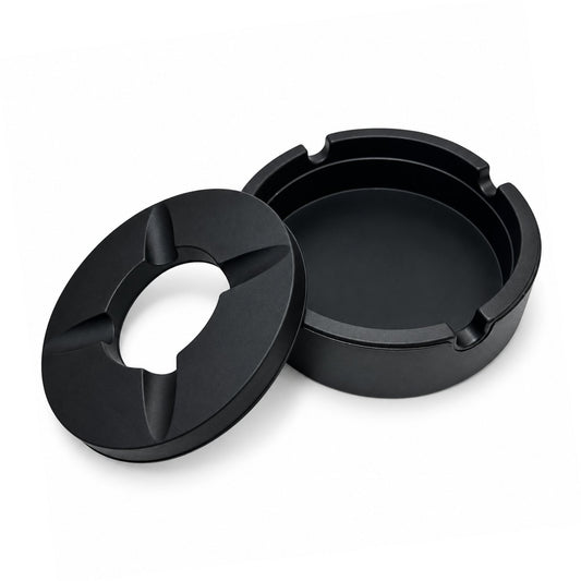 Silicone Ashtray With Removable Lid 