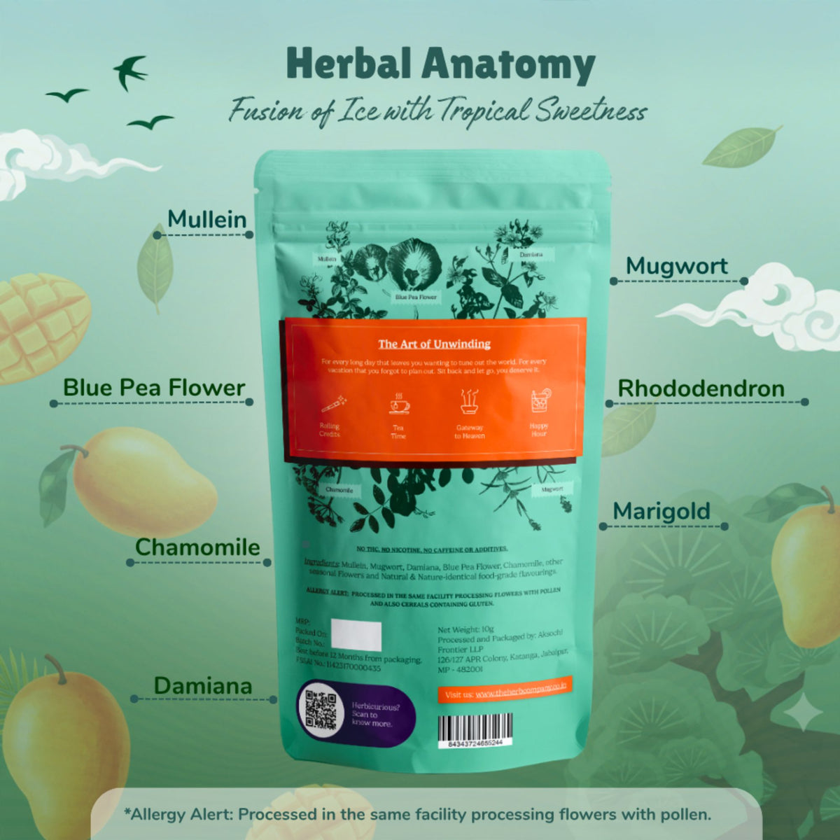 Herb Company Herbal Blend - Hokkaido Mango Splash