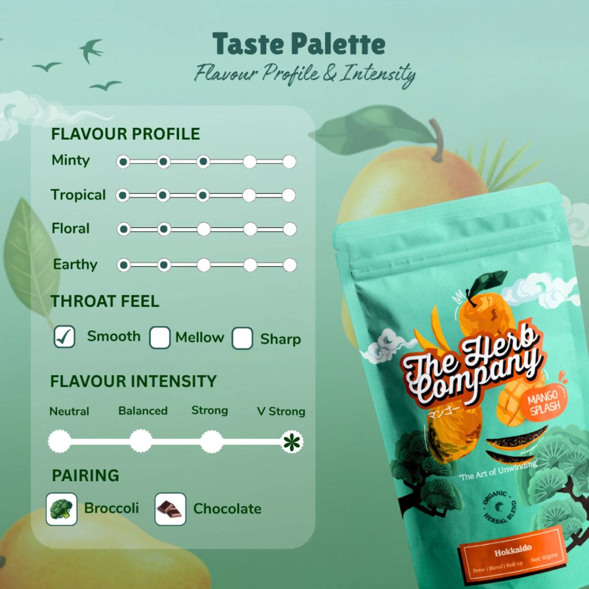 The Herb Company Herbal Blend - Hokkaido Mango Splash