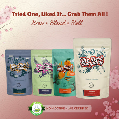 Non Nicotine Herbal Blend - THe Herb Company 