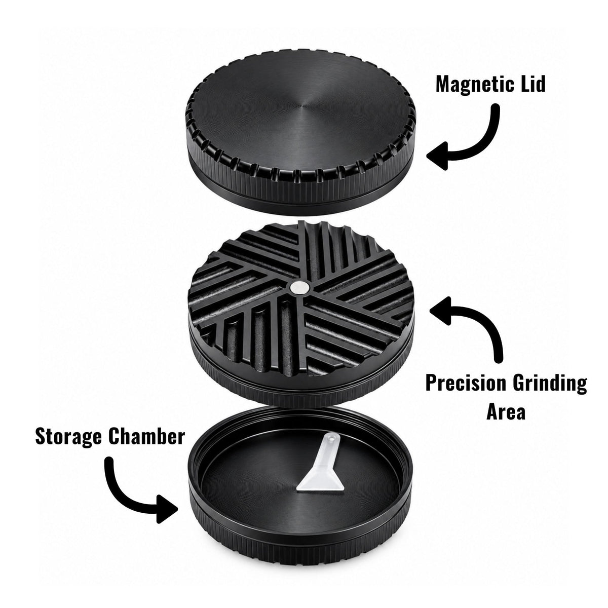 3 Layer ToothLess Herb Shredder