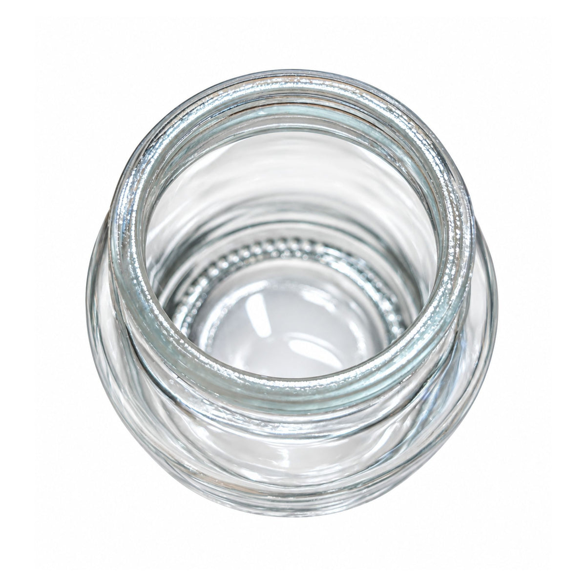 Clear Glass Jar 