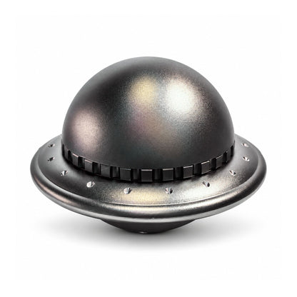 UFO Metal Herb Grinder - Silver