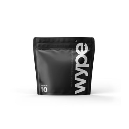Wype Odor Neutralizing Wet Wipes - Pack of 10