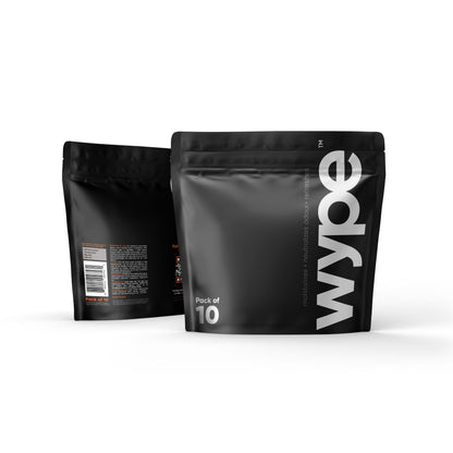 Wype Odor Neutralizing Wet Wipes - Pack of 10