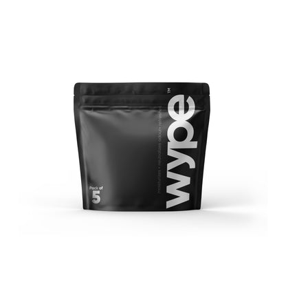 Wype Odor Neutralizing Wet Wipes - Pack of 5