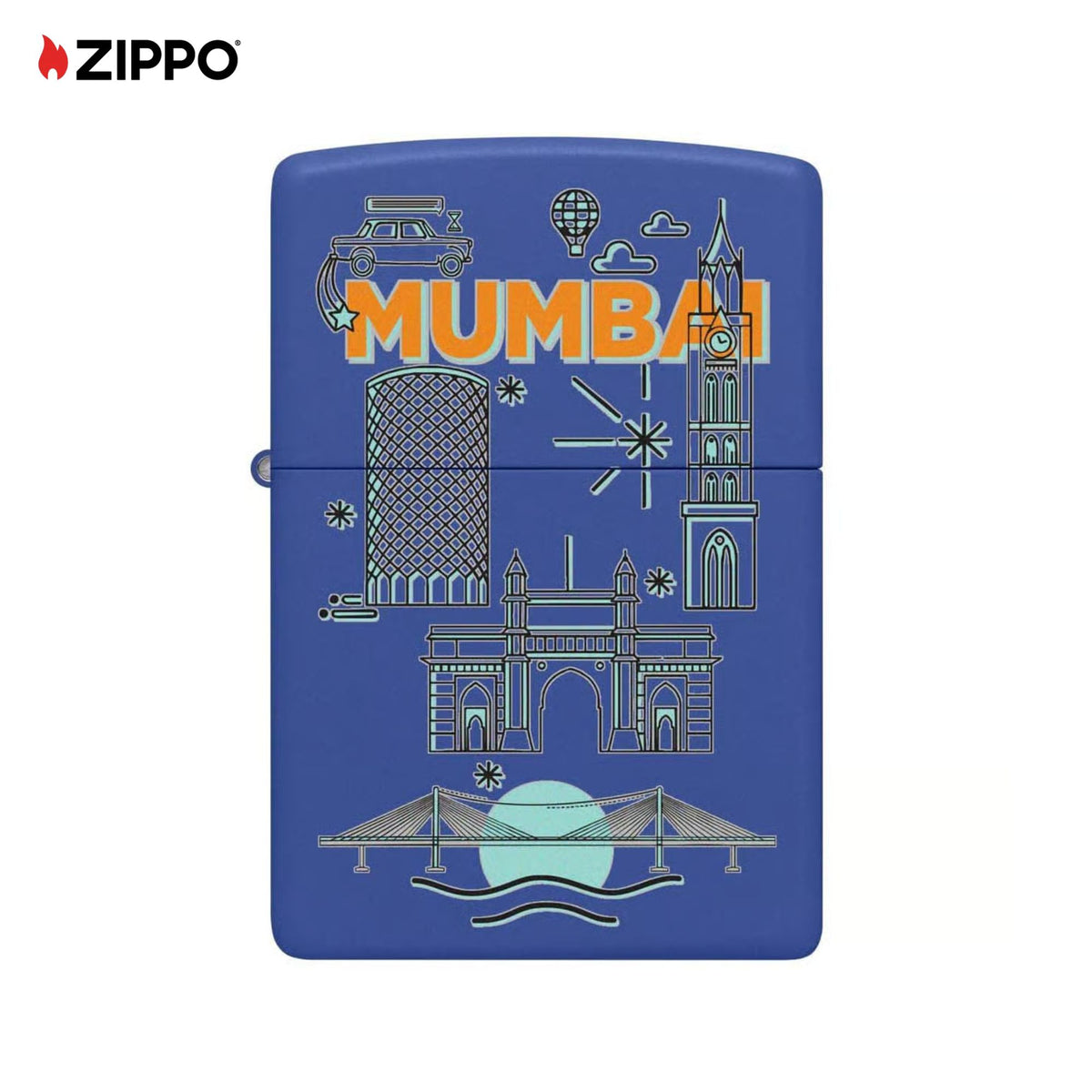 Zippo Mumbai Print Lighter
