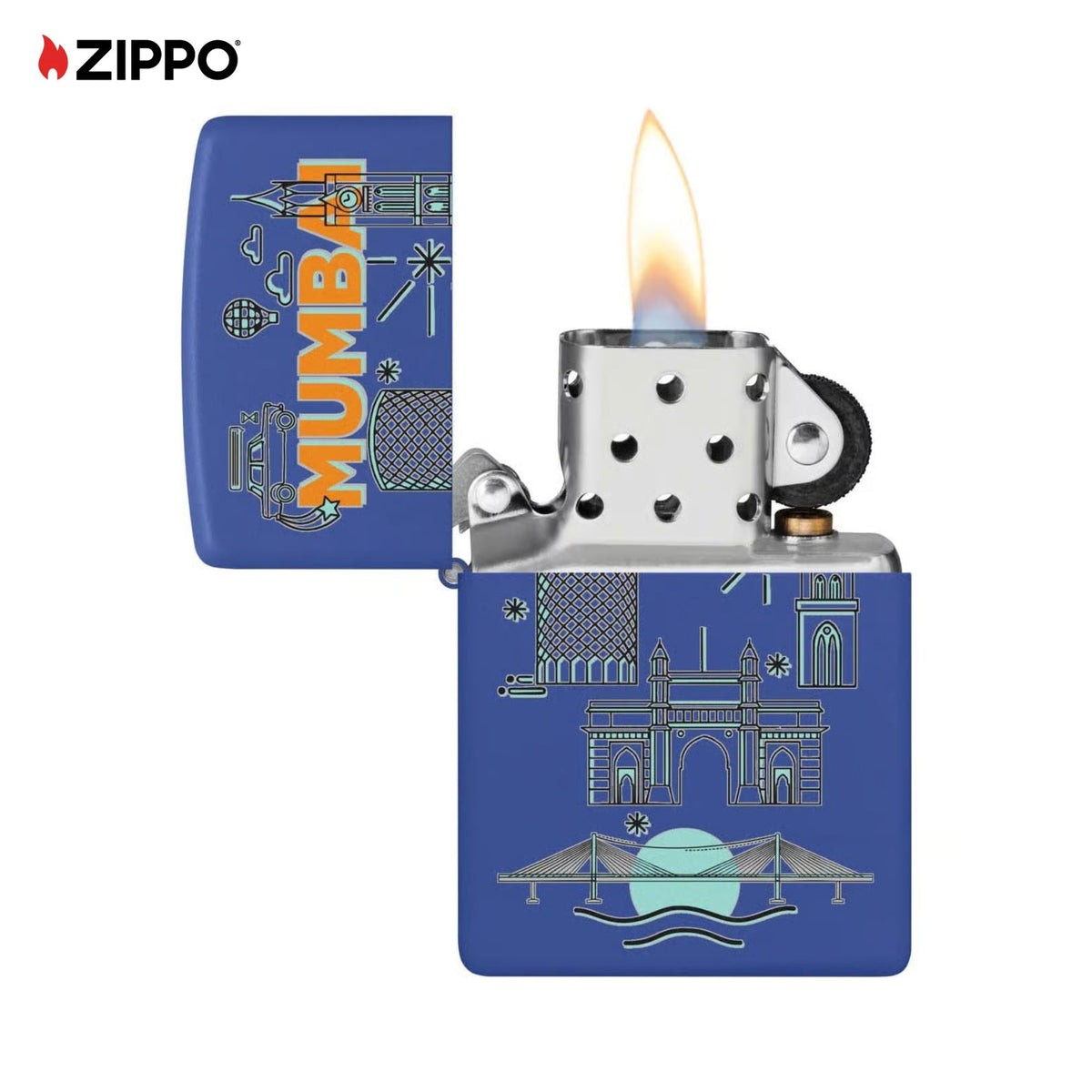 Zippo Mumbai Windproof Flame Lighter 