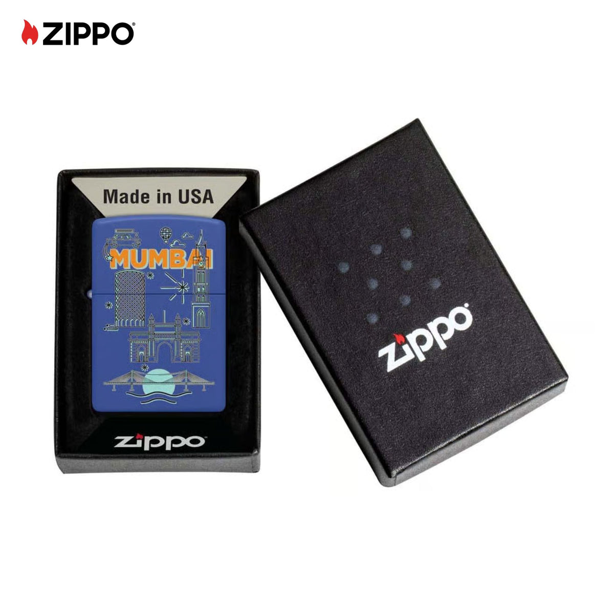 Zippo Mumbai Print Lighter Box